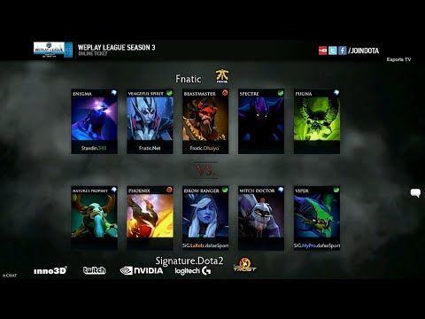 Signature Trust vs Fnatic Bo1 WePlay League 2016 Season 3