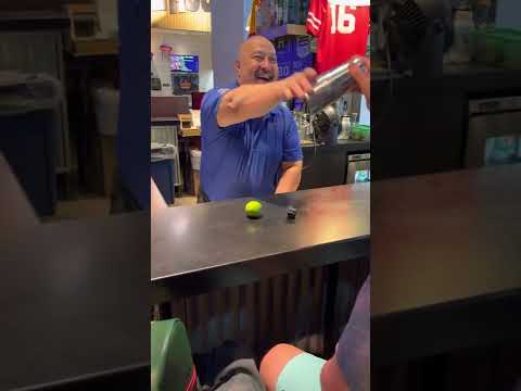 Bar magic.  Surprise