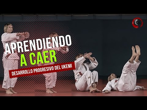 Learning to fall: Progressive development of ukemi