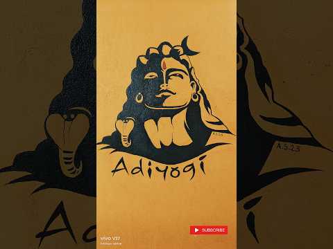 Jay shree mahakal 🕉️🕉️ #anirban #art #painting #drawing #love #mahadev #mahakal