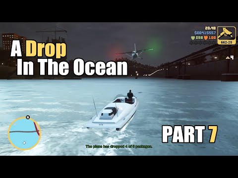 GTA 3 Definitive Edition Walkthrough Part 7 (PS4) REMASTERED - A Drop In The Ocean, Grand Theft Auto