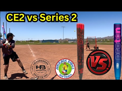 PROTON vs SUNCOAST | Neon 2-Piece vs CE2 | Average Dudes Softball Slowpitch Softball Bat Review