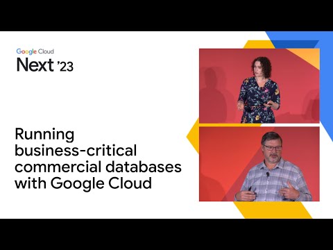 Google Cloud의 상업용 데이터베이스