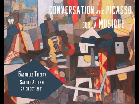 Conversation with Picasso on Music - Gabrielle Thierry, 2021