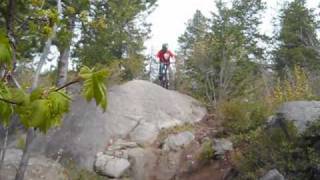 preview picture of video 'Mountain Biking Rossland BC'