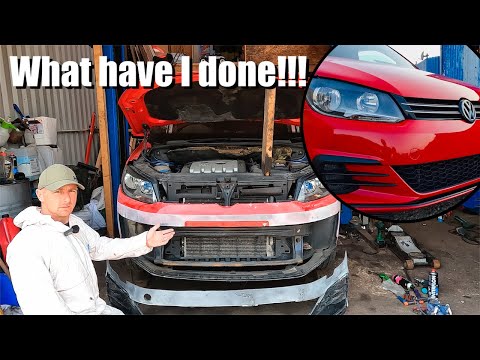 VW Caddy 2K - Hybrid bumper - build series