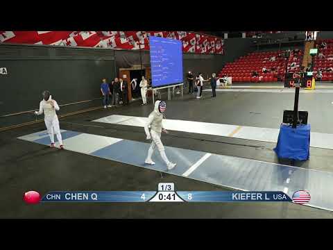 2023 127 T32 01 F F Individual Tbilisi GEO WC BLUE KIEFER USA vs CHEN CHN