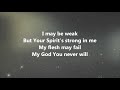 Give Me Faith Elevation Worship Insturmental With Lyrics