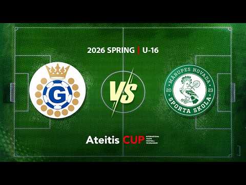 FK Gintaras Palanga — Marupes NSS / Ateitis CUP 2026 SPRING | U-16, Group B
