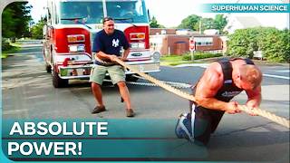 Moved a 20,000 KG Fire Truck With! | Superhuman Science Season 1 Episode 9