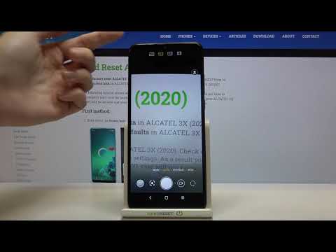 How to Set Up Aspect Ratio in Alcatel 3X 2020 – Camera Settings / Aspect Ratio