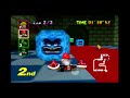 Mario Kart 64 N64 12 Star Cup Bowsers Castle 50cc 1st Place