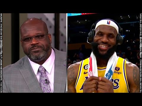 Shaq asks LeBron if he’s now the GOAT 🐐