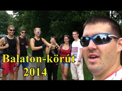 Őrült bringatúra 5. - Balaton-körút 2014. - 1.