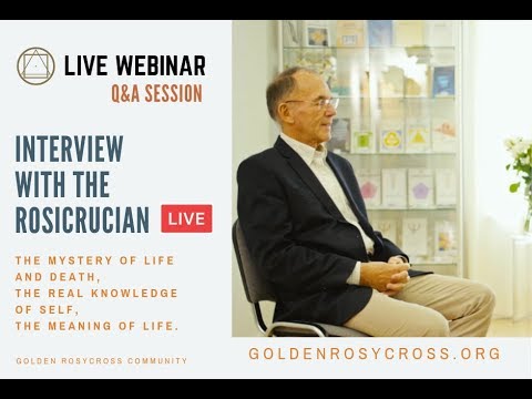 LIVE Webinar with the Golden Rosycross