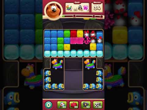 Toon Blast Level 3496 NO BOOSTERS - A S GAMING ✔️