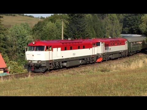 T478.1001+749.007 “Retro Ostravan” na trati 064 | úsek Stará Paka-Sobotka | 16.9.2018 | RPTRAINCZ