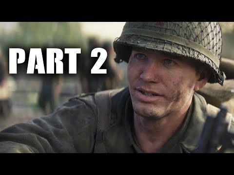 Call of Duty WW2 Gameplay Walkthrough Part 2 - OPERATION COBRA (COD WWII Campaign)