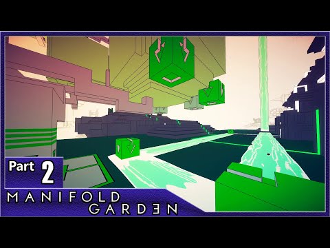 Manifold Garden, Part 2 / The Red and Green Seed Of Life and Flowing Water Puzzle