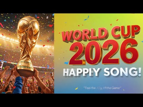 World Cup 2026 Happy Song 🎶⚽ | Official Football Vibes | Feel the Joy of the Game!