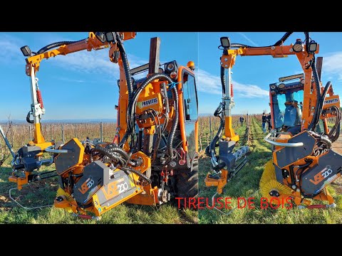 tireuse de bois provitis vse 230