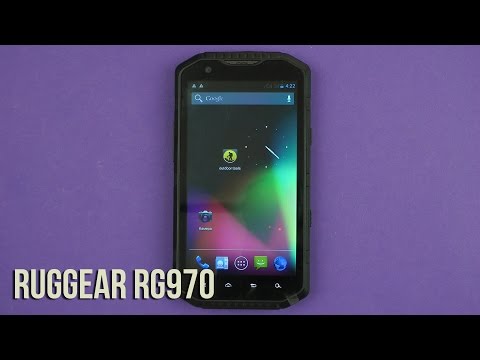 Распаковка RugGear RG970