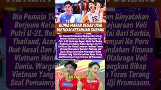 Download lagu Skandal Besar‼️ Vietnam Ketahuan Curang Di Voli Dunia😱#vleague #manisabbsk #megawatihangestri mp3