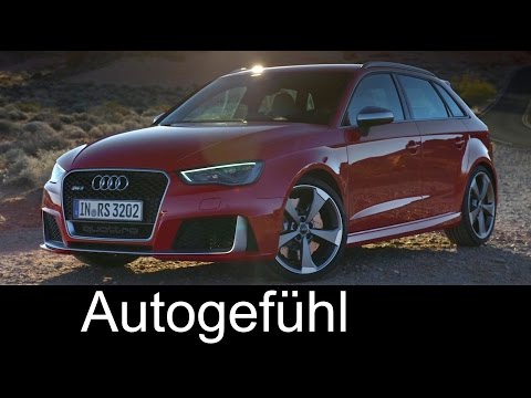 All-new 2016 Audi RS3 Sportback preview sound, exterior, interior - Autogefühl