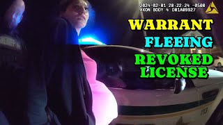 Busted for Fleeing, Warrant and Revoked License - Manatee County, Florida - February 1, 2024