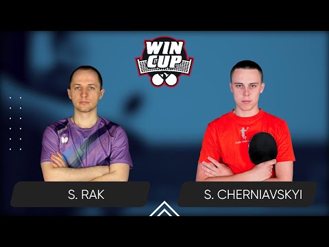 10:30 Serhii Rak - Serhii Cherniavskyi West 1 WIN CUP 22.08.2024 | Table Tennis WINCUP