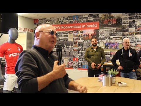 Een sponsoravond bij RKVV Roosendaal