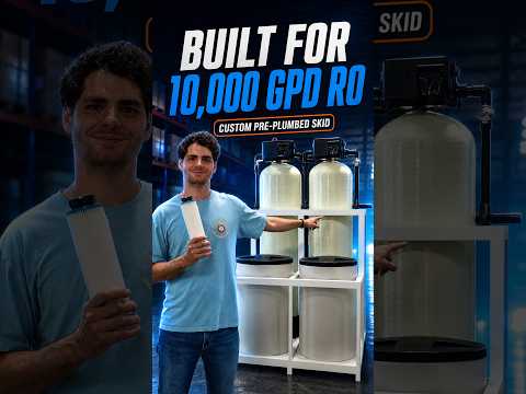 10,000 GPD Commercial RO System: Inside the Custom Pre-Plumbed Skid | Crystal Quest Product Showcases video