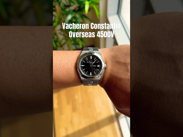 Vídeo relacionado con ONECMN Correa de reloj de piel auténtica para Vacheron Constantin Overseas Series 4500 V 5500 V P47040 hebilla de acero inoxidable 25 x 8 mm para hombre, 25-8mm, Ágata