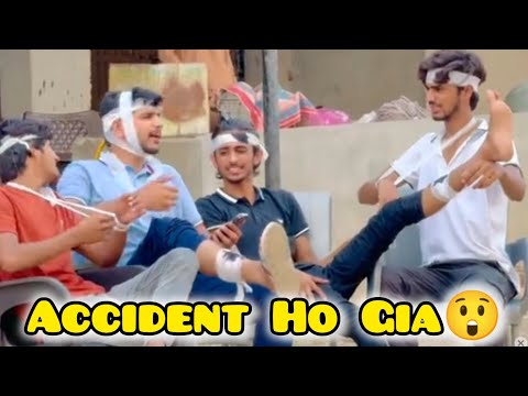 Accident Ho Gia 😲| Funny Video 🤣| Hammad Maken