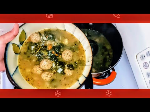 Italian Wedding Soup made easy (Vegan)