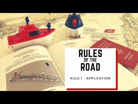Colregs 72 - Rule 1: Appication