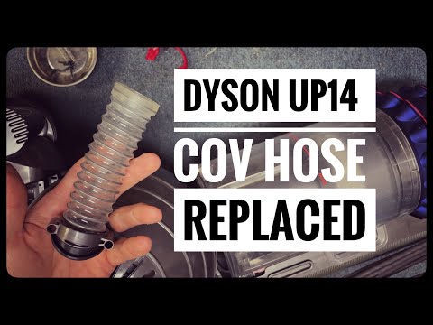 Vacuum Repairman | Shows how to replace Dyson UP14 COV hose Part # in description