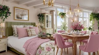 Old Meets New: A Pink and White Cottagecore TourA Romantic and Charming Shabby Chic Vintage Touch