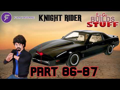 Fanhome Knight Rider K.I.T.T. Build (Part 86-87): EmGo Builds Stuff