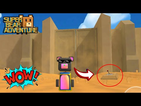 SUPER BEAR ADVENTURE GAMEPLAY WALKTHROUGH EPISODE 22 OPEN DOORS || SUPER BEAR ADVENTURE NEW UPDATE