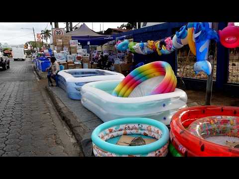 Piscinas inflables ganan terreno como opción segura y refrescante en Managua