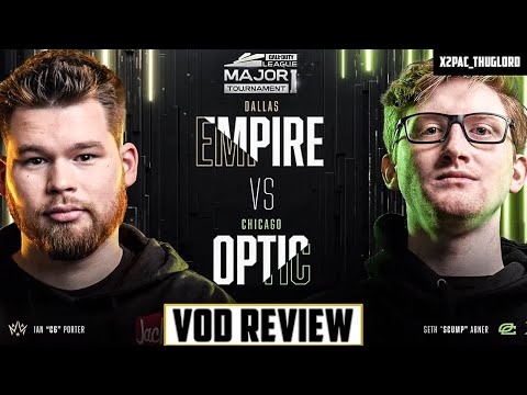 OpTic Chicago VS Dallas Empire SnD REVIEW *GAME 5 ROUND 11 CLUTCH* | Episode 11 (Black Ops Cold War)