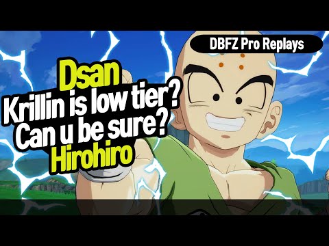 【DBFZ】 Wait for Master Roshi, Krillin is already ready! Dsan vs Hirohiro FT4  【DBFZ Pro Replays】