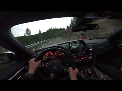 BMW F31 335d xDrive Stage 2 - Fast POV Mountain Run