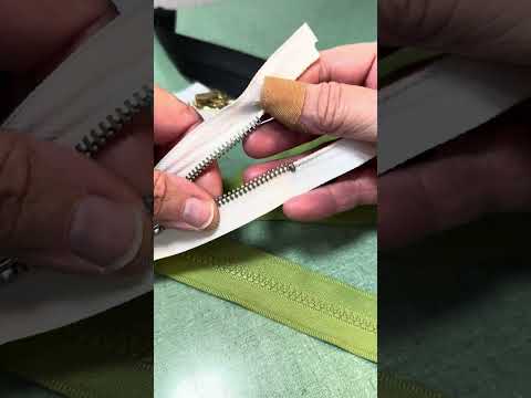 Part of a video titled Replace the Zipper Pull on Your Jacket - YouTube