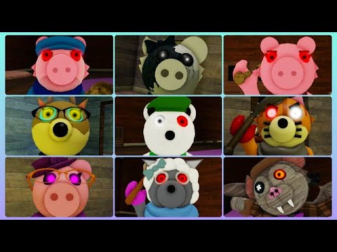 Piggy: RP Remodeled Skins All Jumpscares.