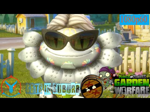 Plants Vs Zombies Garden Warfare - Sets In Suburb - Metal Petal