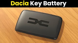 How to Change Dacia Duster, Jogger, Sandero Key Card Battery (Step by Step Guide)