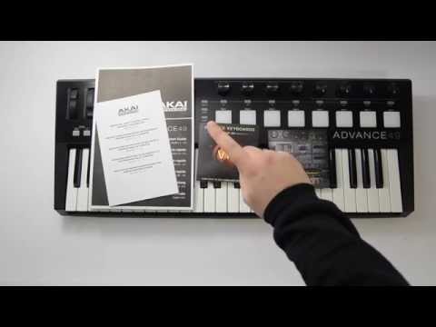 Akai Pro Advance 49 Keyboard - Unboxing