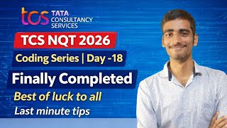 TCS NQT 2026 Coding Series Day 18 | Most Asked Coding Question with Solution